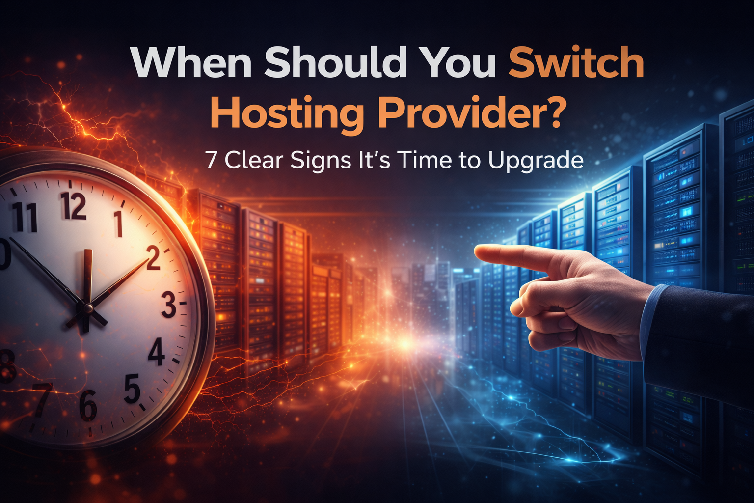 When Should You Switch Hosting Provider? 7 Clear Signs It's Time to Upgrade
