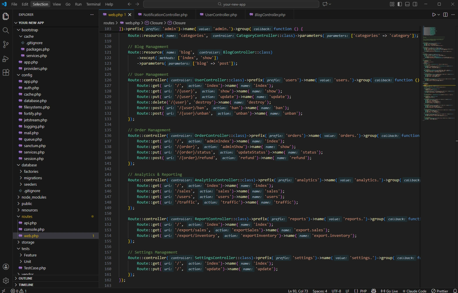 Laravel Web Application with Vue.js and Inertia.js - Modern Full-Stack Development